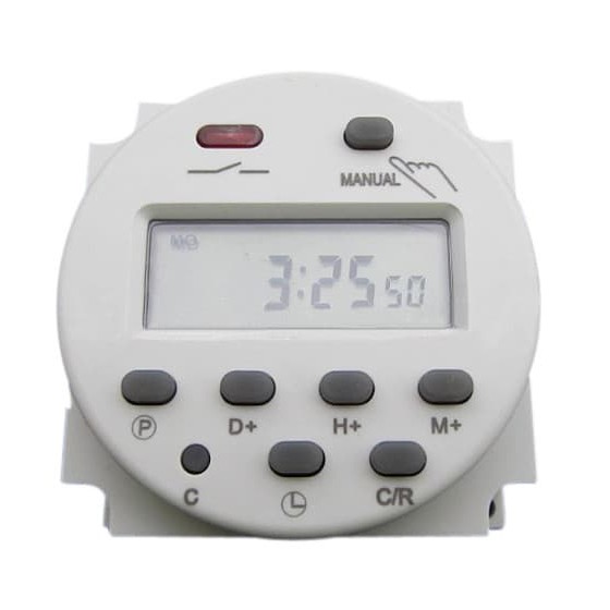 Dc 12v Digital Timer Programmable Switch Auto On/Off - Versi AutoLock