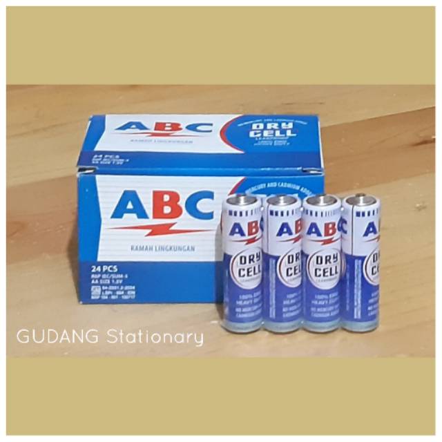 Baterai Kecil AA ABC [ isi 4 pcs ]