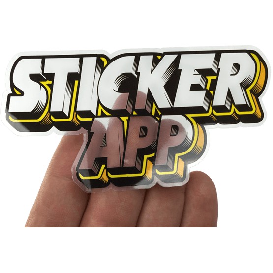 

Sticker Transparant Bening Logo Olshop Sticker Custom