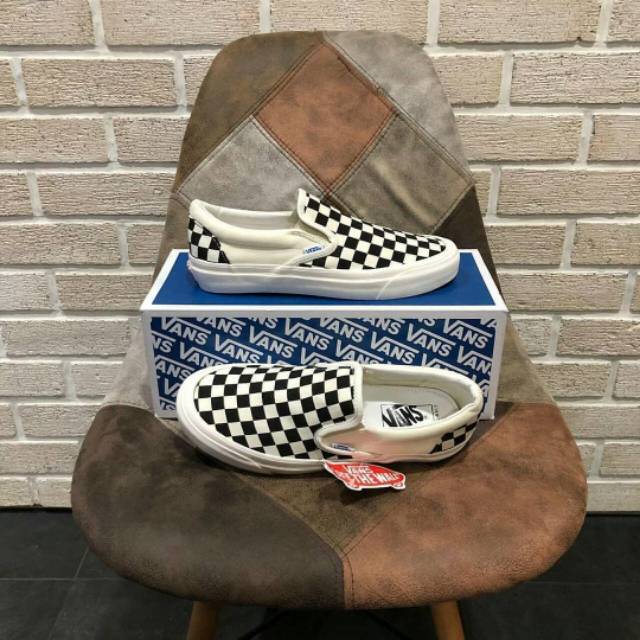 VANS SLIP ON CHEKERBOARD OG