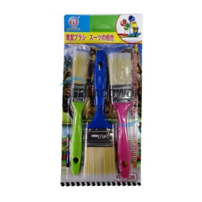 

kuas cat nylon isi 3 pcs