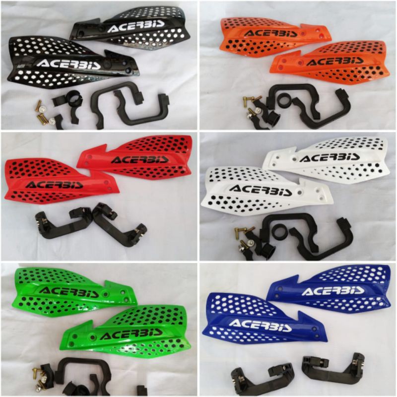 HANDGUARD ACERBIS COVER PELINDUNG HANDLE STANG KLX 150 230 250 D-TRACKER CRF CRF150 WR155 X-RIDE
