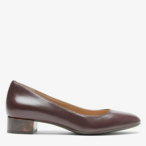 Sepatu kerja Loafers wanita ROCKPORT TM Pump OXBLOOD LTHR Termurah