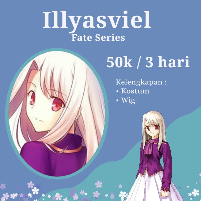 RENTAL: Illya / Illyasviel Fate Cosplay