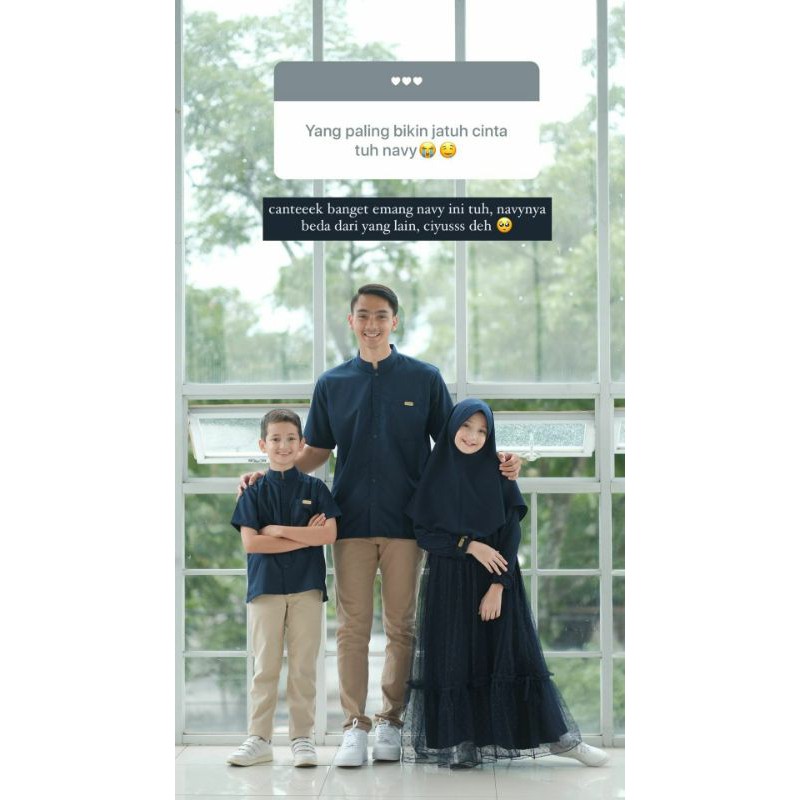 Koko dan Dress Bayi Family Series by Gerai Aliyah