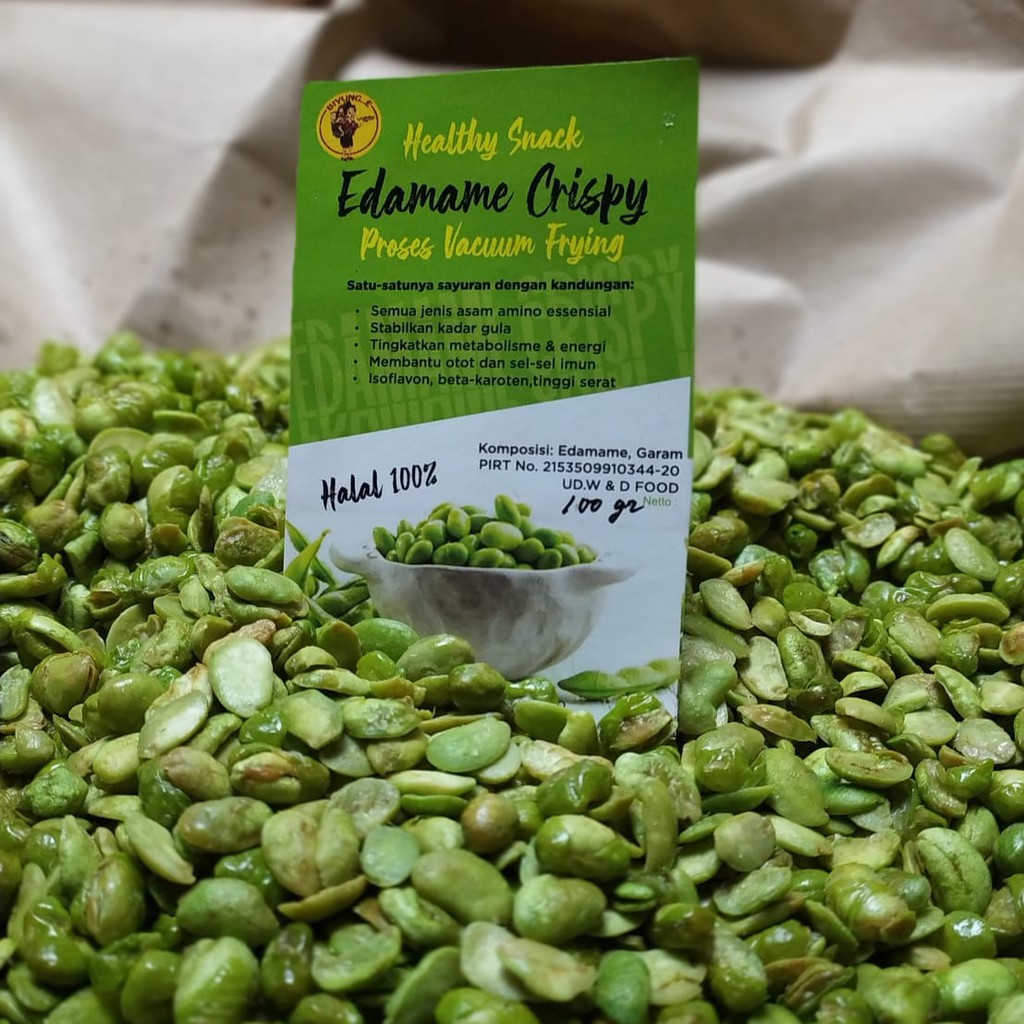 

Edamame Crispy Biyunge Cemilan Sehat Healthy Snack