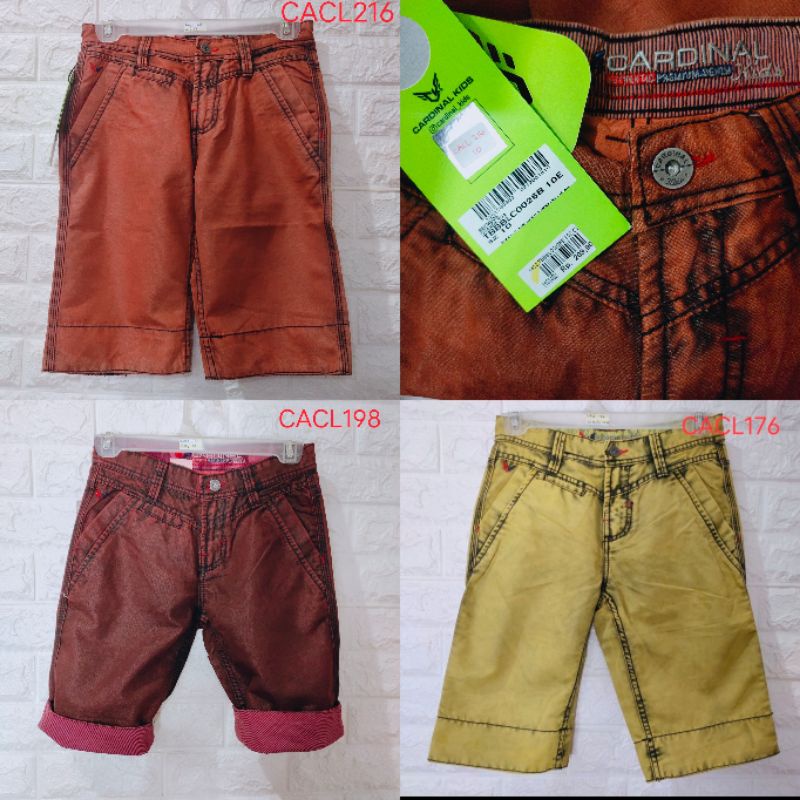 NEW PROMO Celana Pendek Anak Laki-Laki Model Terbaru CARDINAL KIDS ACACL176 ACACL198