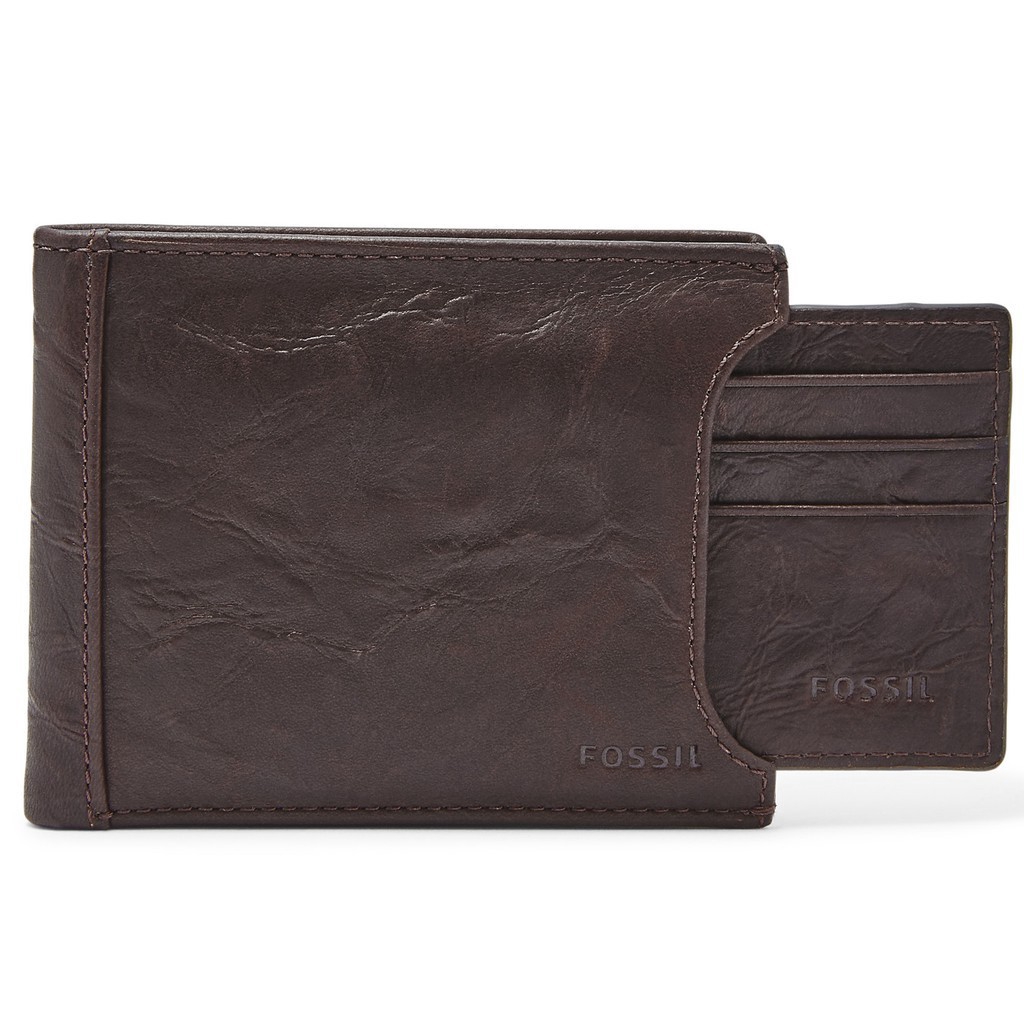 Fossil Neel Sliding 2 in 1 Brown Dompet Pria ML3888 200 