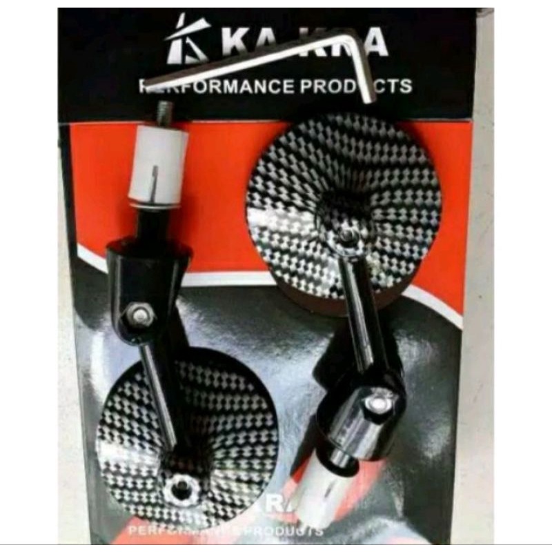 Paket spion jalu bulat carbon + hangrip nitex carbon model harris universal motor