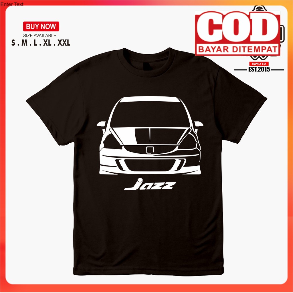 Kaos Baju Mobil Honda Jazz GD3 Kaos Otomotif -