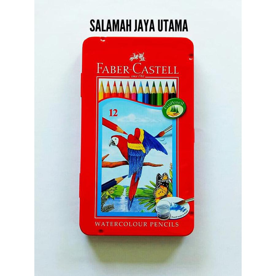 

Sale!! Pensil Warna Faber Castell 12 Water Colour Kemasan Kaleng (Tin Case) Terbaru