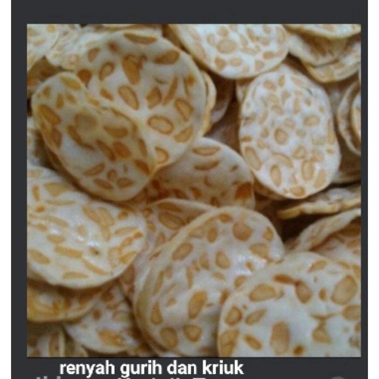 

Keripik Tempe Sagu Kiloan 1 kg Keripik Tempe