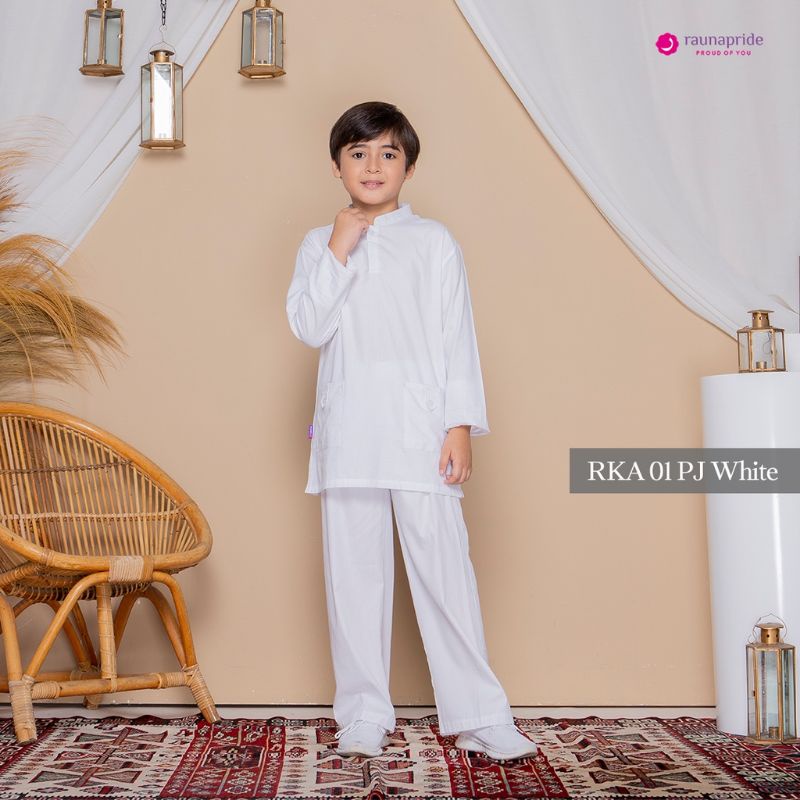 Rauna Koko Anak Laki Laki RKA 01 / Koko Anak Putih / Fashion Muslim