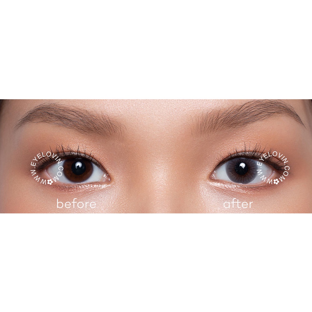 Eyelovin Softlens Mite Clair - Ciki Ash Blue (Grey)