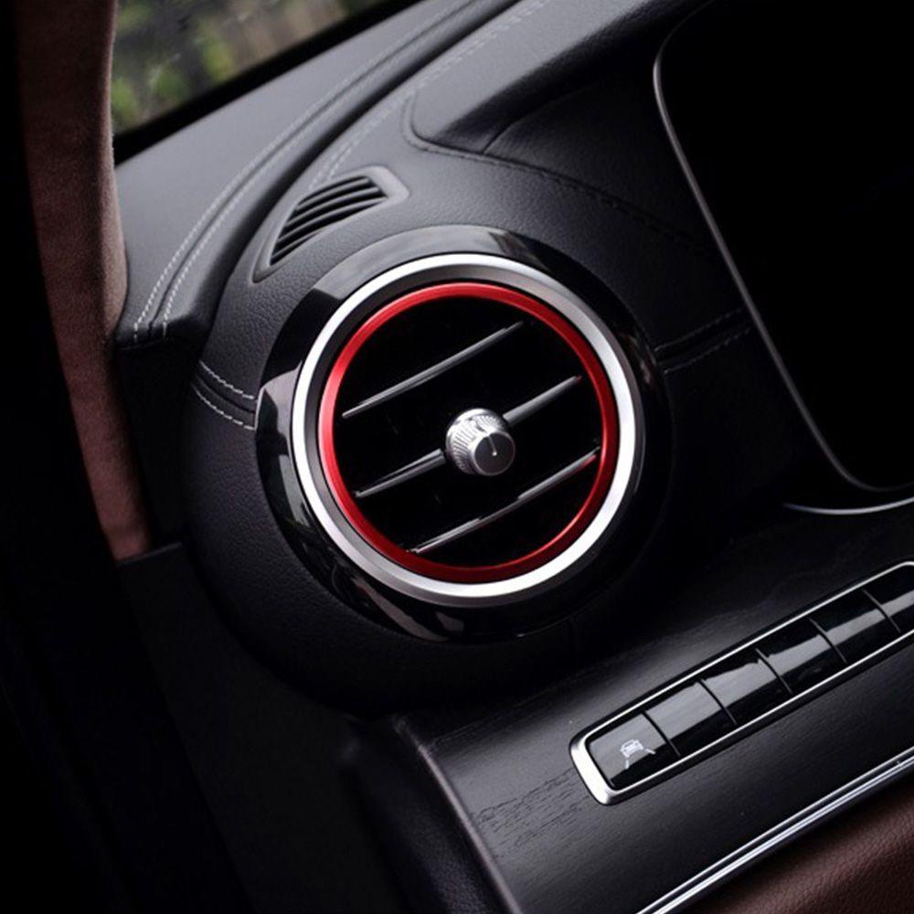 Populer 7pcs Exhaust port AC Ring Fitting AC Baru Mudah Dipasang Outlet Untuk Untuk Benz C GLC W205