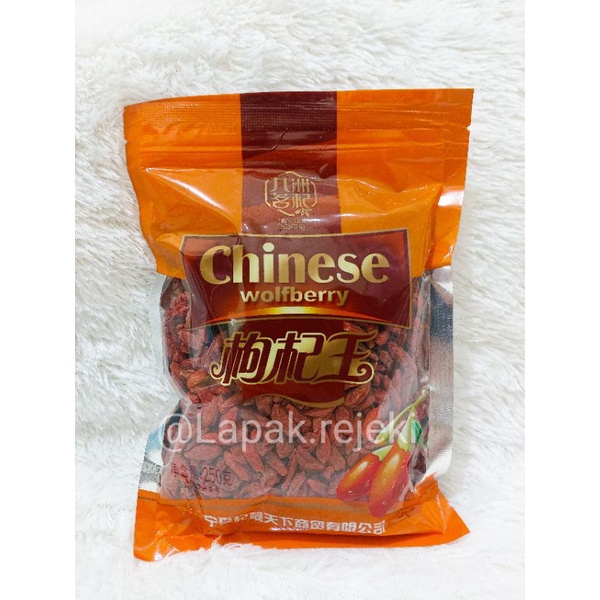 

Goji Berry 500gram / Kicie Premium Import / Pho Kie / Chinese Wolfberry / Ko Ki