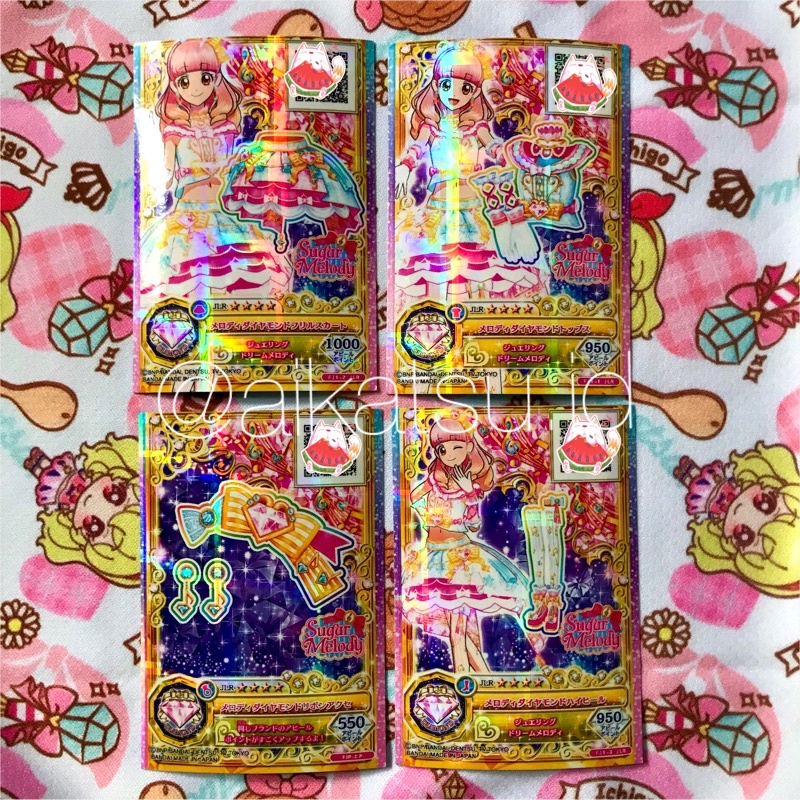 Kartu Aikatsu Friends Premium Melody Diamond Set