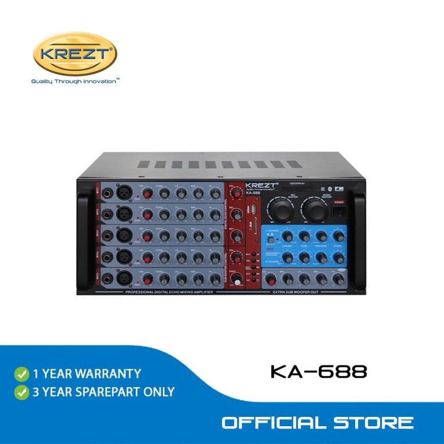 KARAOKE AMPLIFIER SYSTEM KREZT KA-688