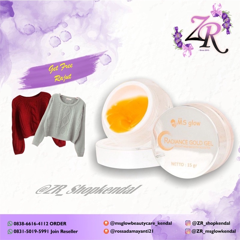 Radiance Gold Gel jelly ms glow / GOLD JELLY / radiance gold jelly / gold jelly / gol jelly ms glow