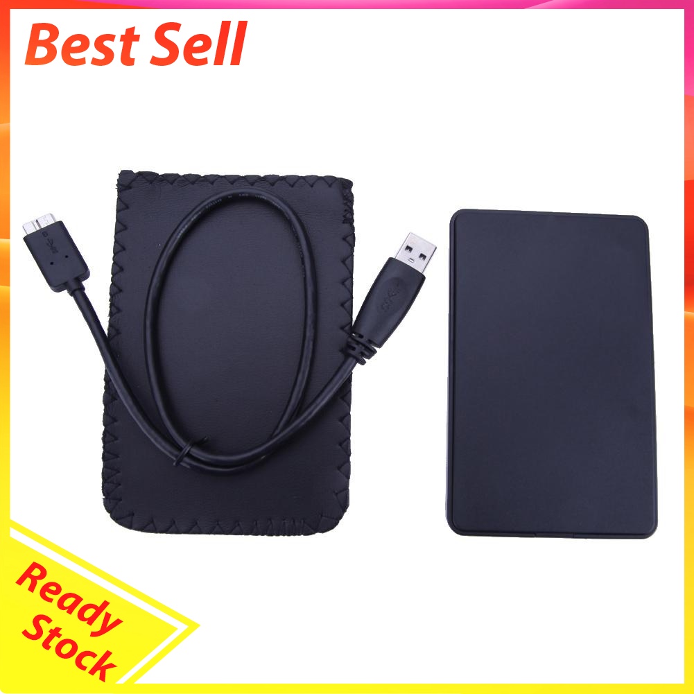 2.5in USB 3.0 SATA Hd Box HDD Hard Drive External Enclosure Case
