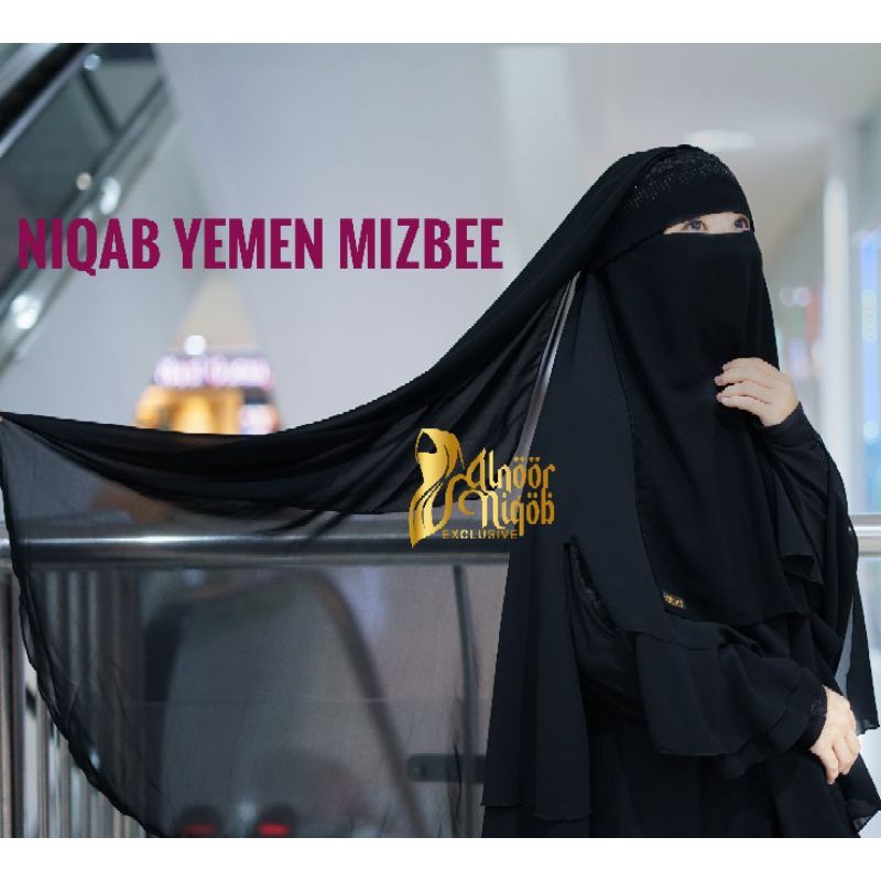 New Cadar bandana Purdah YEMEN MISBHIE yaman 2 layer Poni