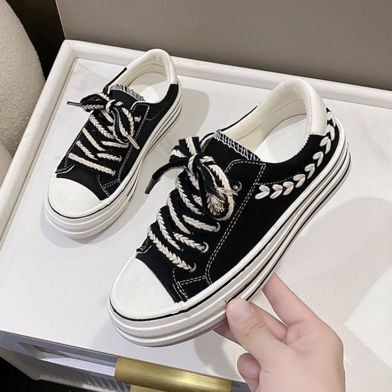 21394 Sepatu Wanita  Fashion Sneakers Sport Olahraga Murah Import