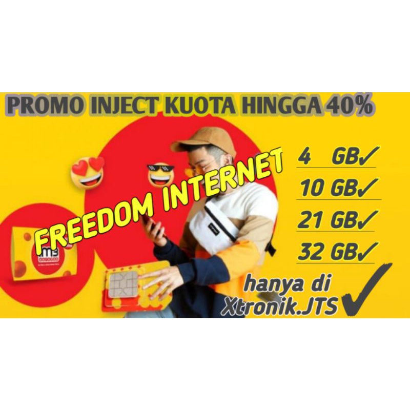 INDOSAT KUOTA (INJECT) FREEDOM PROMO