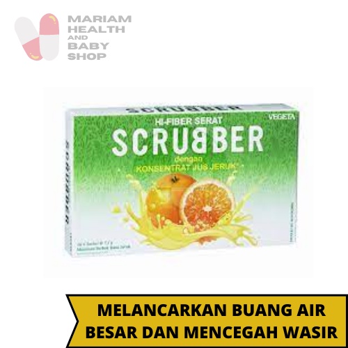 

VEGETA SCRUBBER isi 12 box @6 sachet