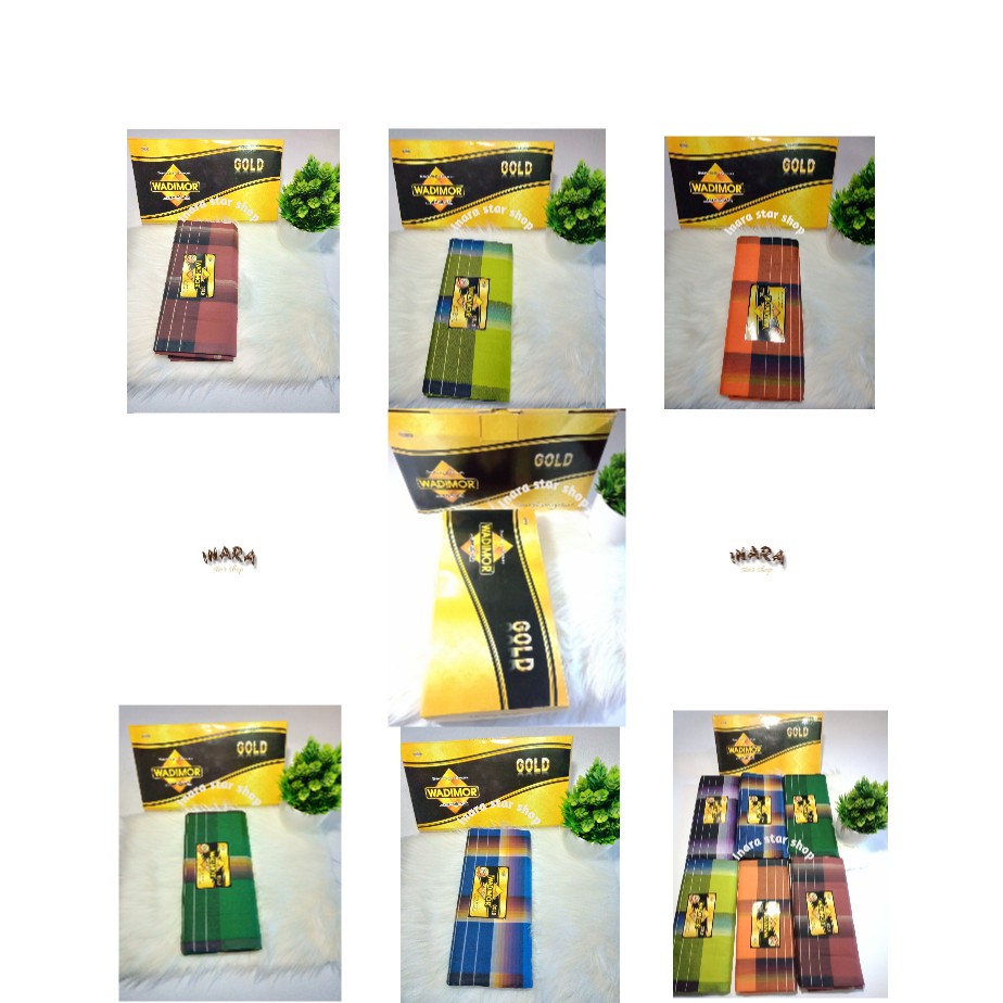 Sarung Wadimor GOLD/ SARUNG TENUN/SARUNG DEWASA/WADIMOR MURAH/SARUNG SEJUTA CORAK