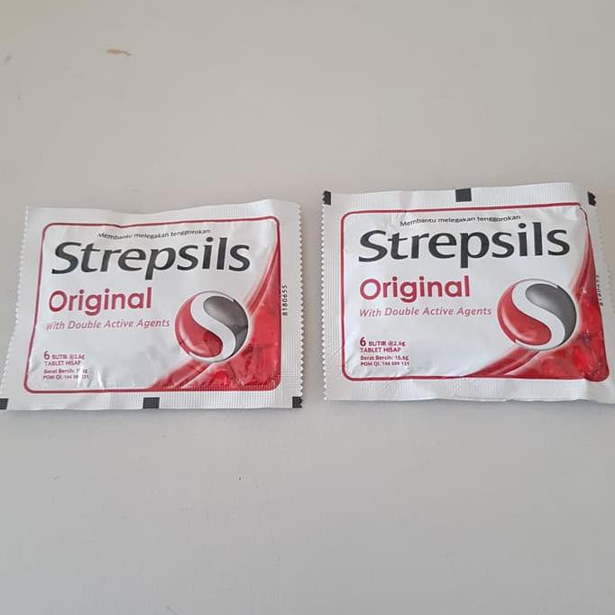 

Permen STREPSILS ORIGINAL / PERMEN MELEGAKAN TENGGOROKAN