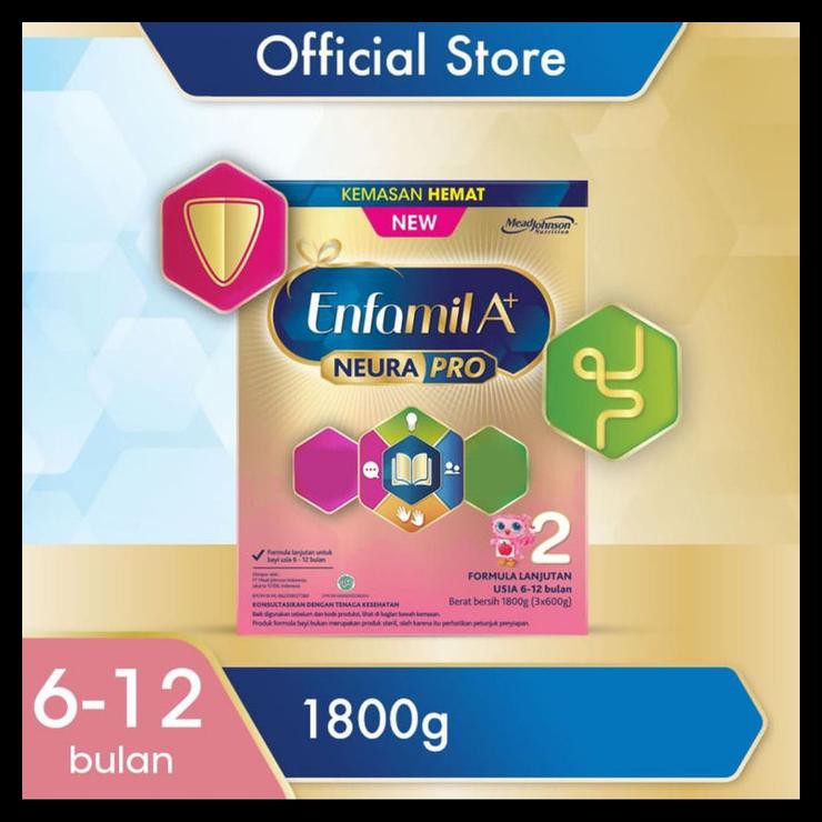 

TERMURAH Enfamil 2 1800gr