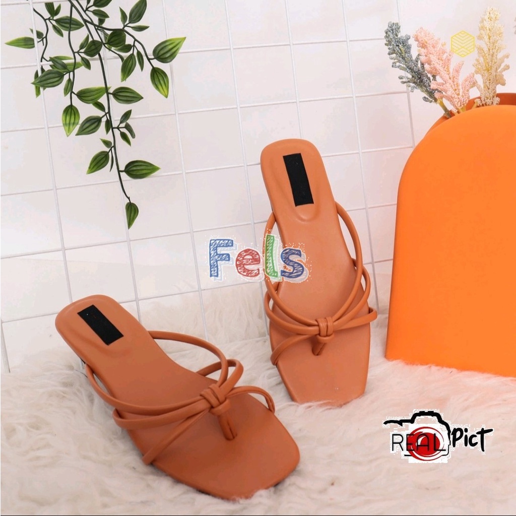 Fel's Meivi Flat_Sandal wanita