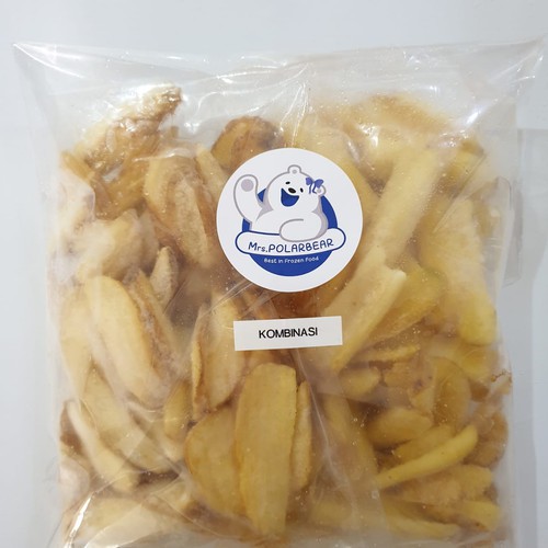 

KOMBINASI KENTANG GORENG DIP FRIES 500 GR & CRISPERS 500 GR