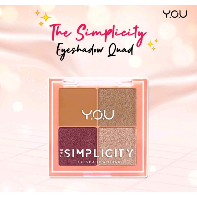 YOU Simplicity Eyeshadow Quad Z