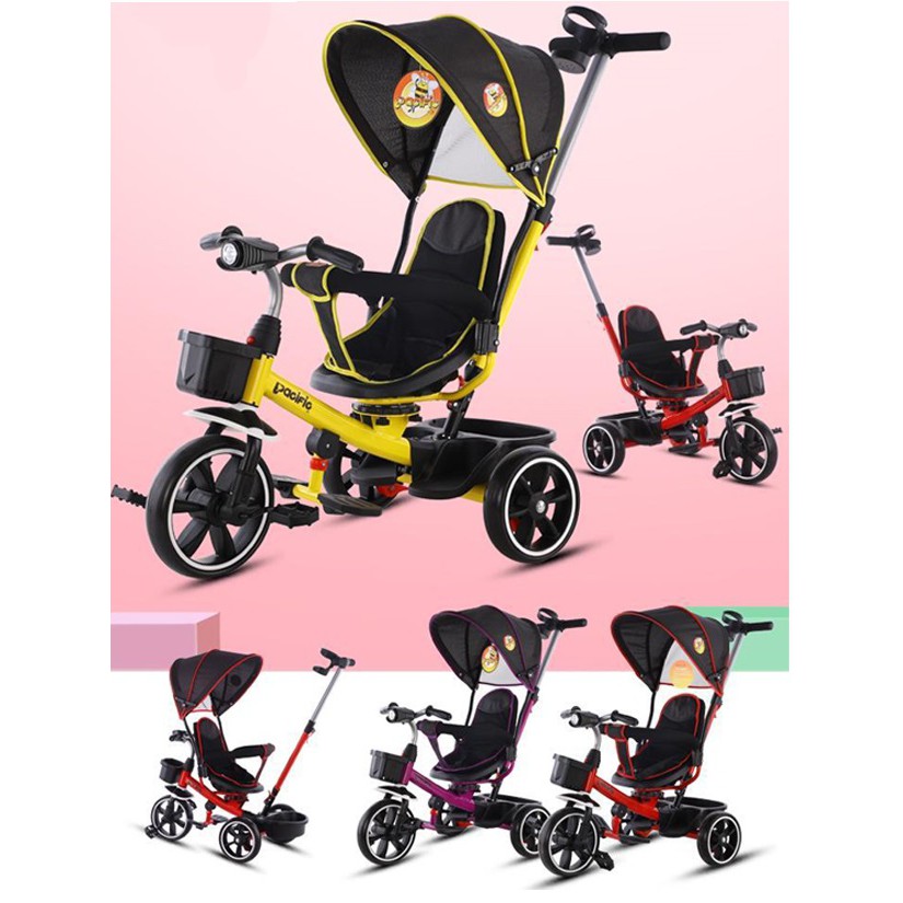 Sepeda Roda Tiga Baby Stroller Kereta Dorong Pacific 105