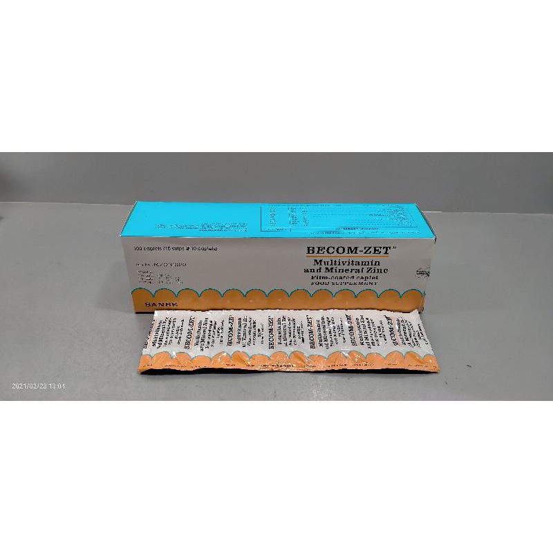 becom zet / becom z vitamin suplemenn