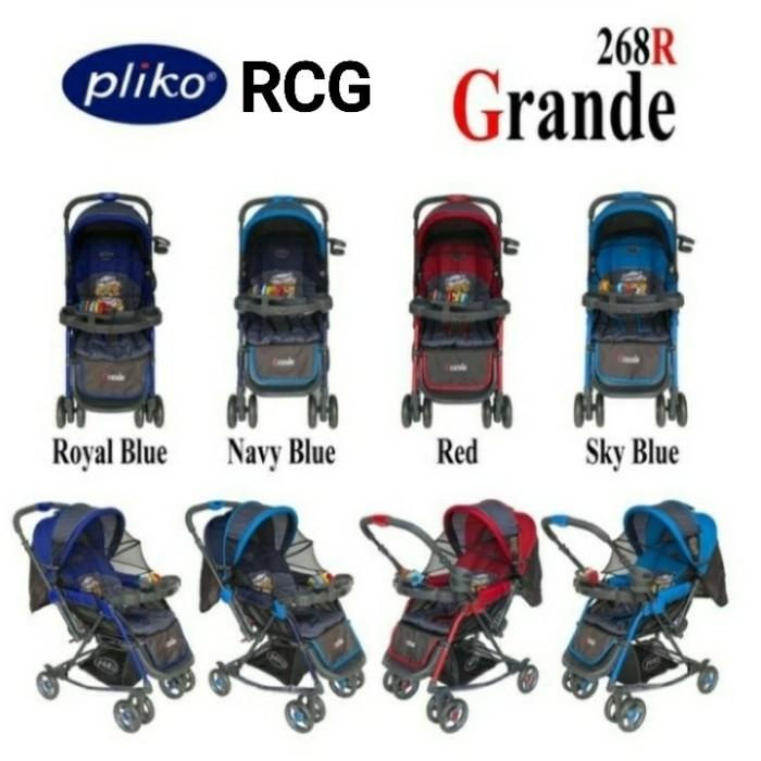 Stroller Pliko Grande 268 Kereta Dorong