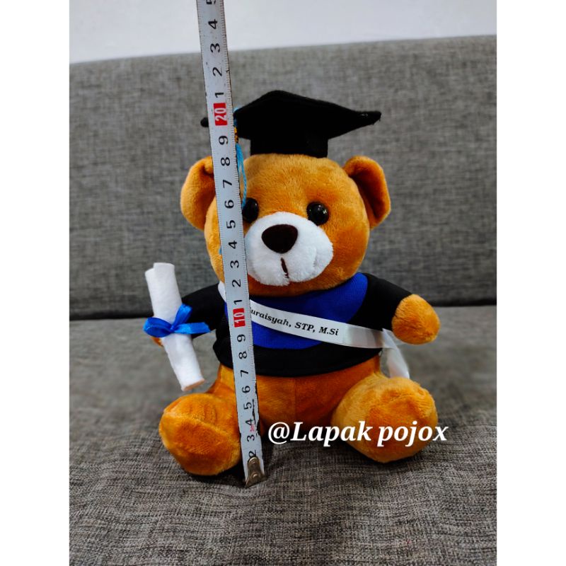 Boneka Wisuda karakter Lucu Yelvo halus