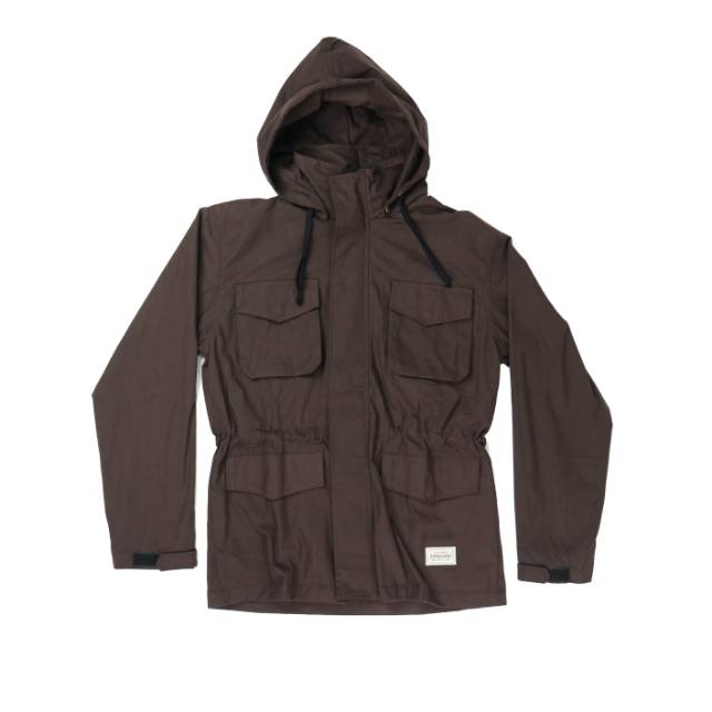 Throme Thirteen Made Parka - Force Brown