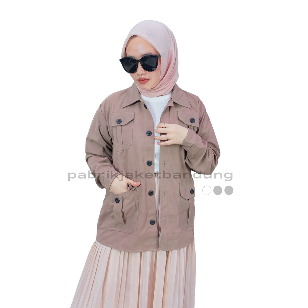 ADAM JAKET MOCCA || JAKET SEMI PARKA || JAKET PRIA DAN WANITA MASA KINI