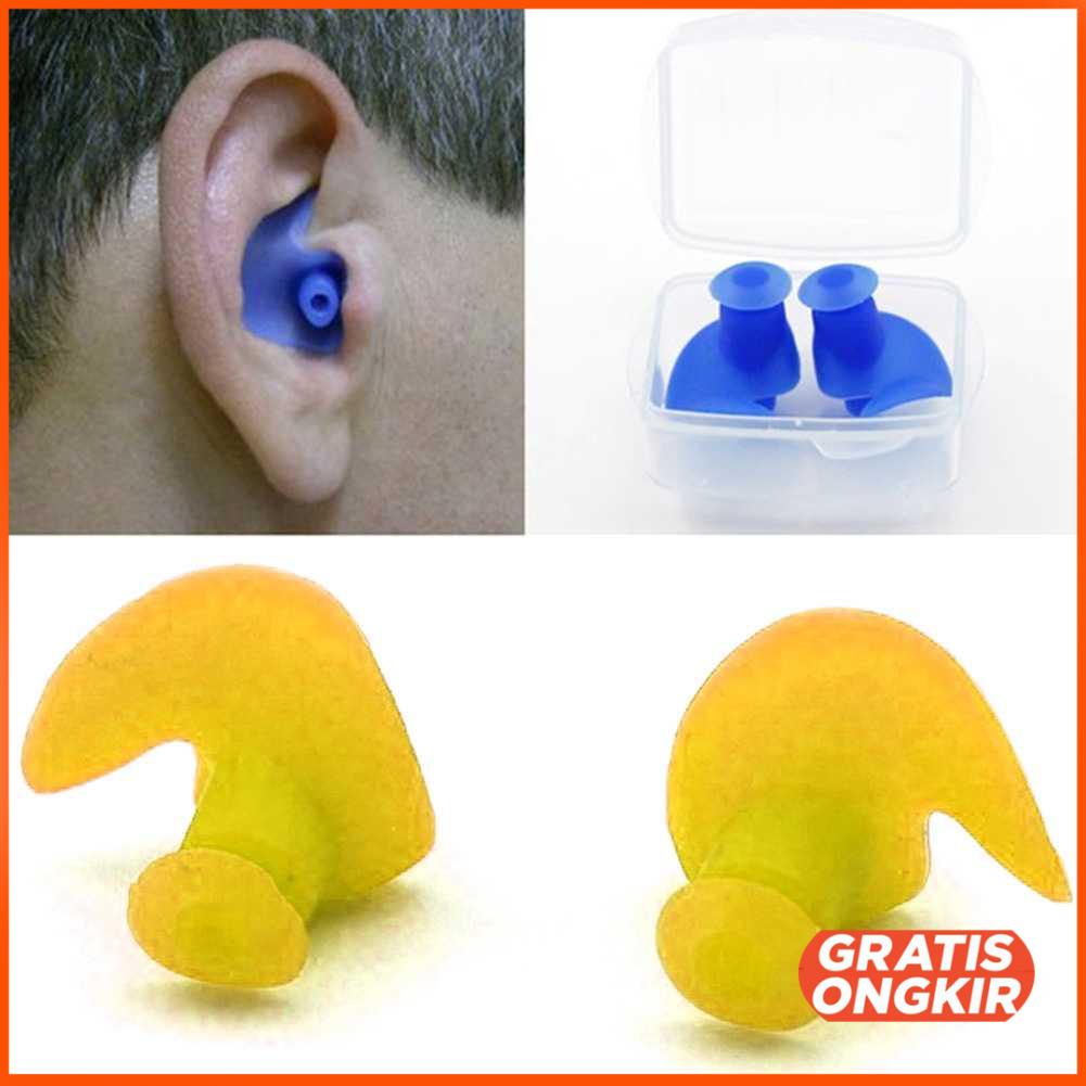 Penutup Telinga Ear Plug Renang Anti Air - 00NT