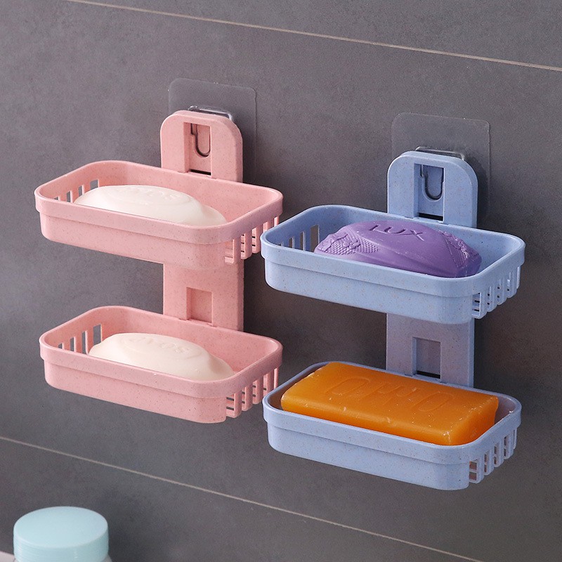 [CLASHOP]Tempat Sabun Batang Tempel Dinding / SOAP HOLDER TEMPAT SABUN TEMPELAN DINDING KAMAR MANDI WC