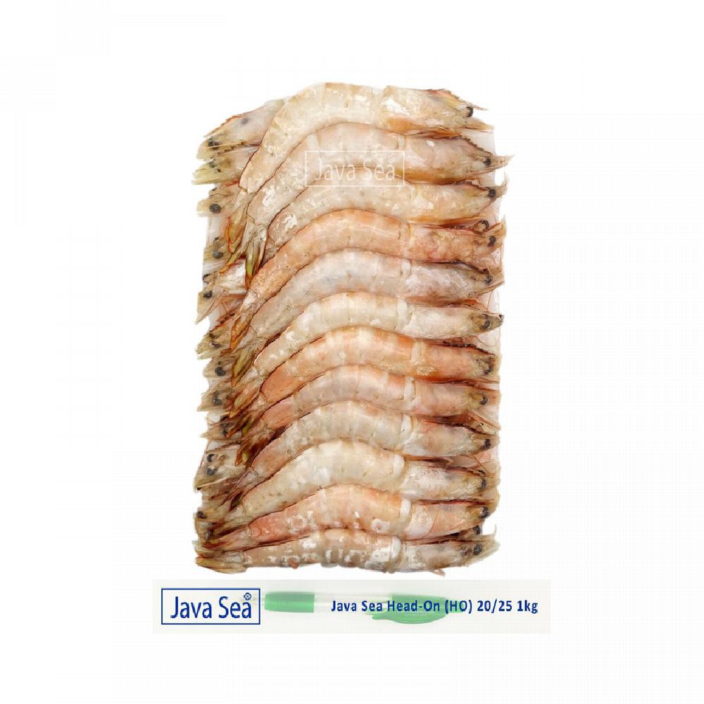 

JAVA SEA Udang Laut Utuh Ada Kepala Beku HO W 20 25 pack 1kg