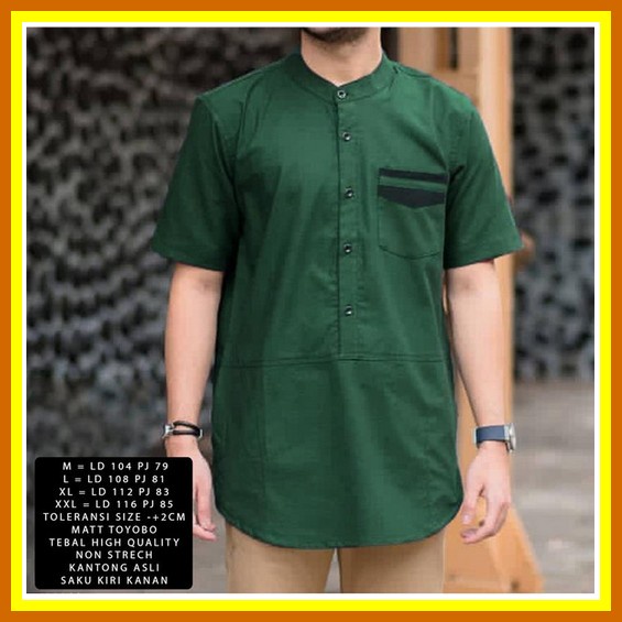 Baju Koko Dewasa Kemeja Koko Remaja Koko Pengajian Atasan Muslim Jumbo Berkualitas Baju Muslim Kemej