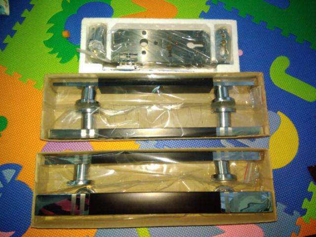 Pull Handle / Handle Pintu Tarik Bio Soligen Black ( 35 Cm )