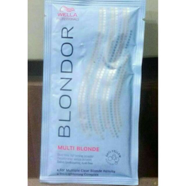 wella blonder bleaching rambut 30gr