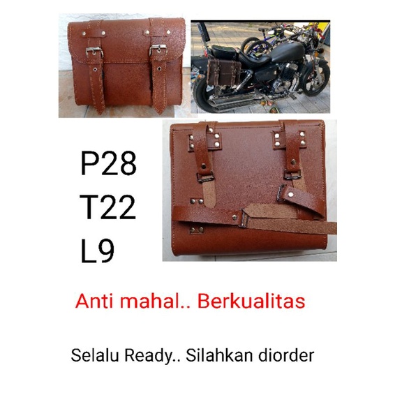 TAS MOTOR  SIDE BAG CLASSIC CUSTOM / TAS SAMPING MOTOR / TAS CUSTOM MOTOR