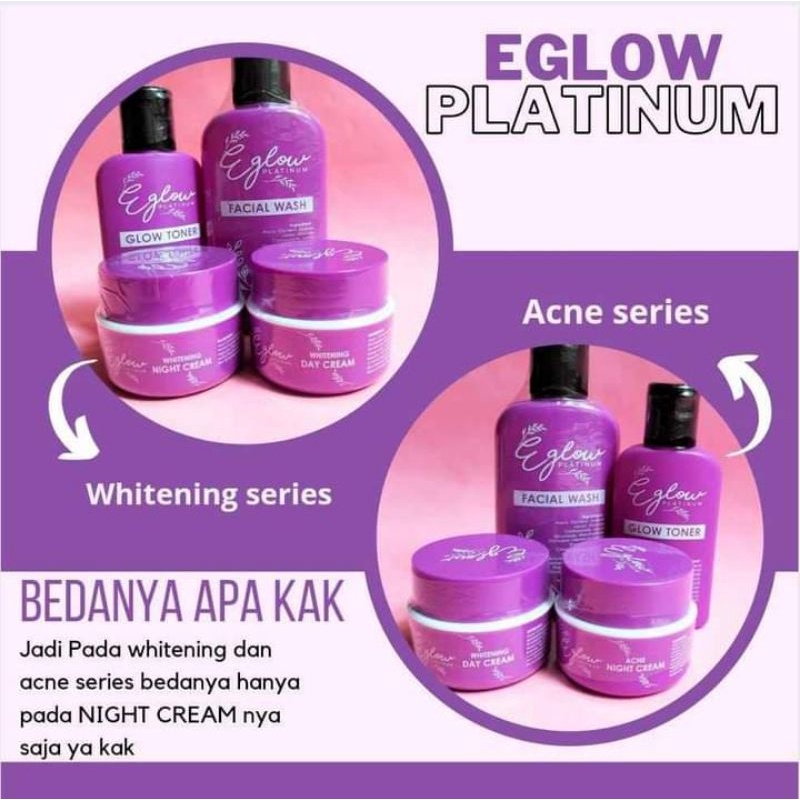 E glow platinum