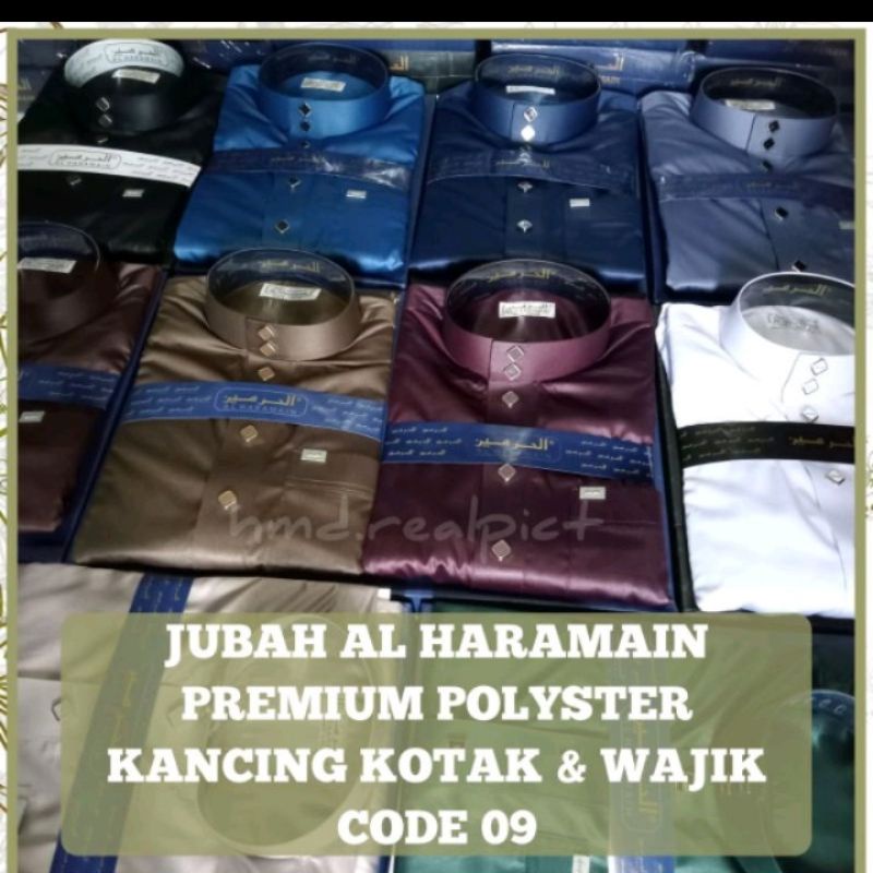 JUBAH GAMIS AL HARAMAIN KANCING WAJIK PREMIUM
