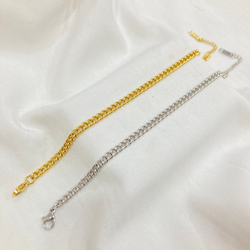 Gelang Rantai Titanium Anti Karat Terbaru